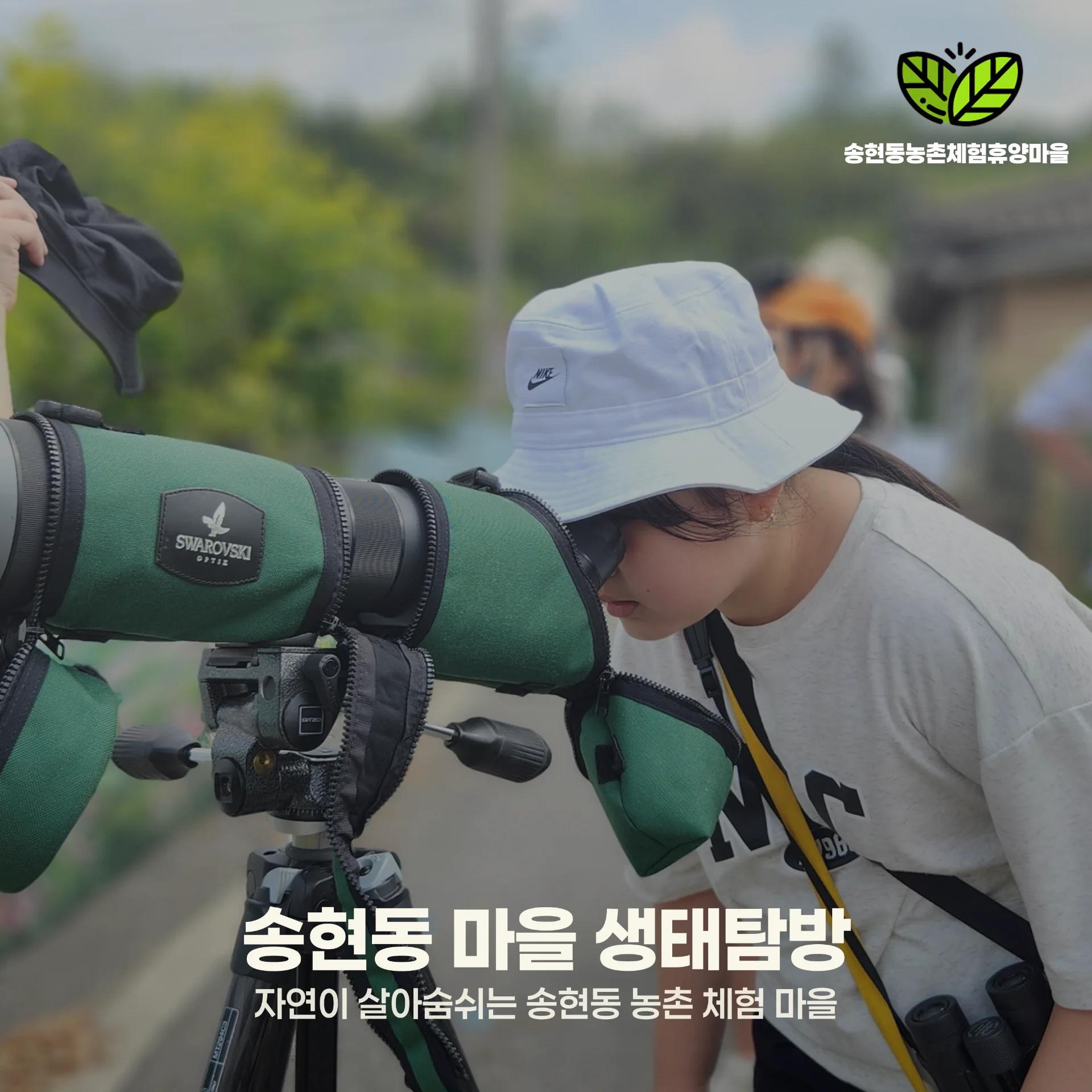 가이드와 함께하는 마을 생태탐방