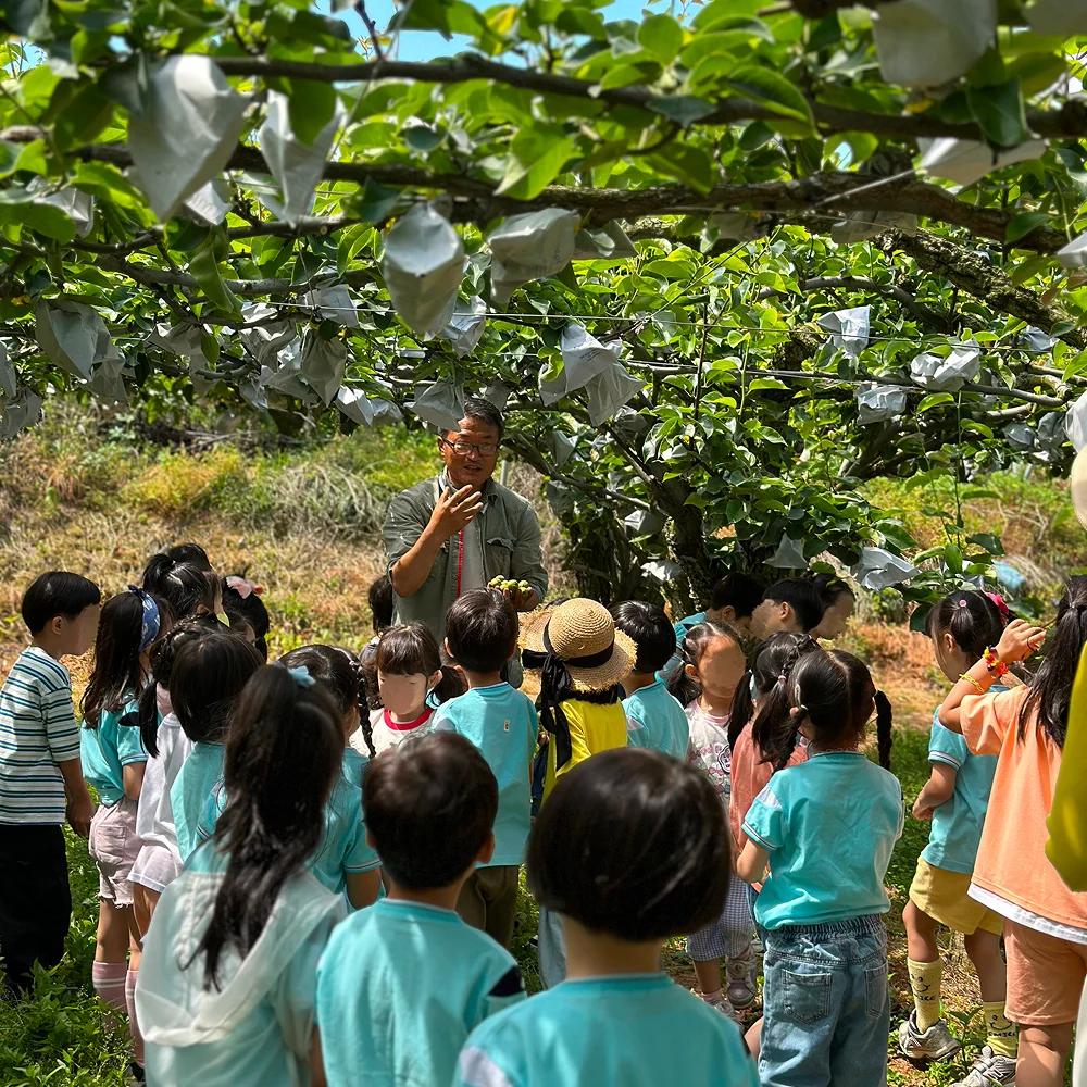 배도 따고, 동물 친구도 만나고