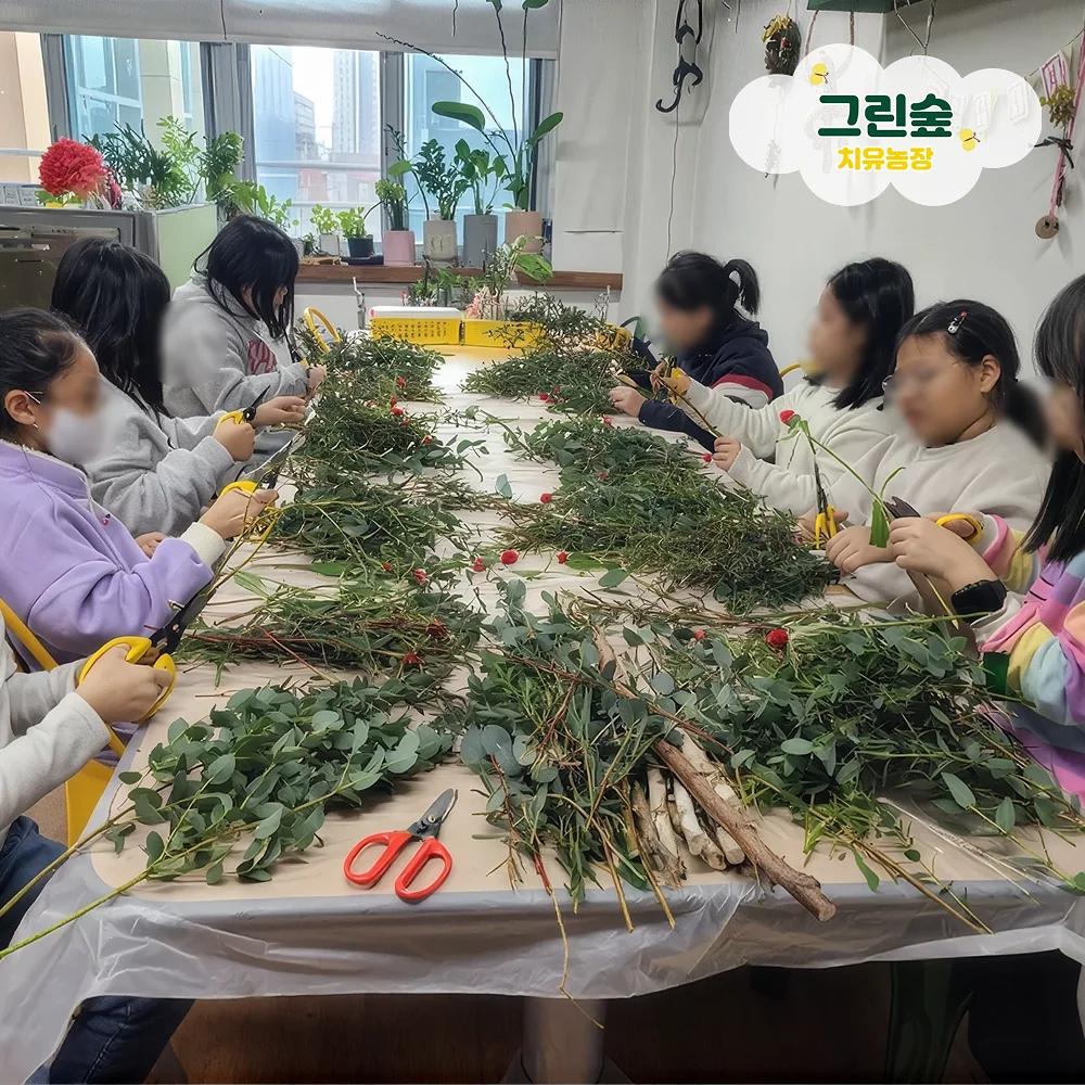 손으로 엮는 자연의 향, 유칼립투스 갈란드